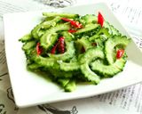 涼拌苦瓜的食譜步驟5照片