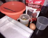 Foto langkah ke 1 dari resep 18. Brownies Haan.