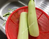 Hình bước làm 1 của món Bầu chần tôm kho đánh ruốc Huế