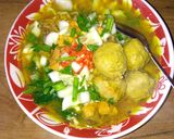 Foto langkah ke 6 dari resep Mie Ayam Bakso.