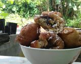 Foto langkah ke 9 dari resep Donat empuk pisang isi coklat.