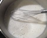 A picture of step 3 of Pear Clafoutis with Floraline and Chocolate.