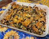 A picture of step 16 of Zucchini and Eggplant Gratin with Beef and Cilantro.