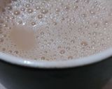 A picture of step 2 of Masala tea.