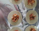 Foto del paso 2 de la receta: Obleas rellenas de atún pisto y huevo duro