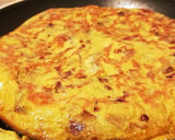 Foto del paso 4 de la receta: Tortilla de alcachofas y jamón