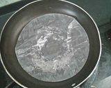 Hình bước làm 1 của món Bánh tráng nướng
