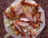 Foto del paso 4 de la receta: Ensalada de pollo empanado