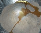 A picture of step 1 of Layered square paratha.