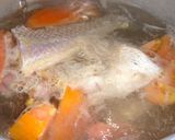 Hình bước làm 1 của món Canh cá điêu hồng nấu ngót