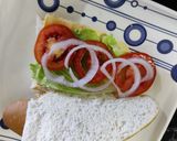 A picture of step 8 of Teriyaki Chicken Sandwich.