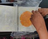 A picture of step 7 of Potato pappad.