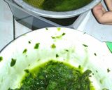 Foto langkah ke 3 dari resep Es cincau hijau suegerr handmade.