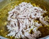 Foto del paso 3 de la receta: PEPINO🥒de Agua, (Caigua) relleno con Pollo🐤...!