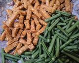 Foto langkah ke 2 dari resep Tumis Tempe Kacang Panjang.