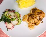 A picture of step 4 of Garlicky Prawns 🍤.