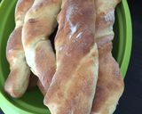 Citromos fánk egy kis csavarral sütőben sütve recept fázis 3 fotója