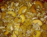 A picture of step 5 of Bread halwa.