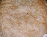 A picture of step 2 of Halwa poori aloo tarkri.