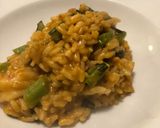 Foto del passaggio 2 della ricetta Risotto cavolo nero gamberi e Nduja