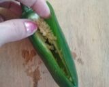 A picture of step 2 of Stuffed Jalapeño Peppers 🌶🌶.