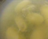 A picture of step 1 of Aam panna or kairi Chach.