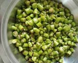A picture of step 2 of Instant green chilli ka achar.