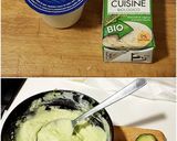 Foto del paso 4 de la receta: Snack de mousse de aguacate montado sobre mató y salmón marinado