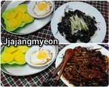 Foto langkah ke 7 dari resep Jjajangmyeon.