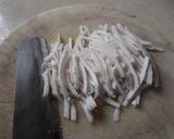 Hình bước làm 1 của món Mứt dừa