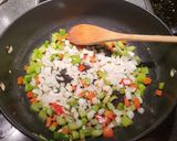A picture of step 3 of Shrimp Etouffee – Cajun Style.