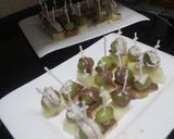 Foto del paso 4 de la receta: Pinchos de anchoas y boquerones
