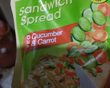 கேரட் அண்ட் குக்கும்பர் சாண்ட்விச்(carrot and cucumber sandwich recipe in tamil) ரெசிபி ஸ்டேப் 1 புகைப்படம்
