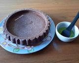 Foto del passaggio 10 della ricetta Torta Mary Ann cake al cacao con crema al mascarpone e frutta