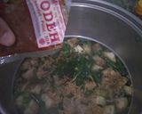 Foto langkah ke 4 dari resep Sayur Lodeh Terong Kacang Panjang (Bumbu Instan).