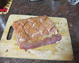 Foto del paso 1 de la receta: Cinta de lomo con champiñones al horno y papas fritas