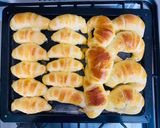Foto del paso 9 de la receta: Medialunas con relleno 🥐