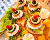 A picture of step 4 of Continental Sandwiches.