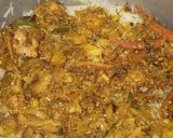 A picture of step 19 of Chinese Peshaware biryani 😋.