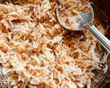 A picture of step 2 of Coconut Rice.