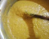 A picture of step 4 of Beef haleem with boil rice.