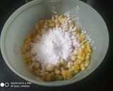 A picture of step 3 of Corn chaat.
