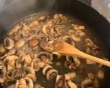 A picture of step 2 of Quinoa “Risotto” Mushrooms and Prawn.