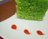 Foto langkah ke 8 dari resep Bluder Pandan Menul no mixer no oven.