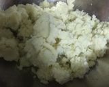 A picture of step 2 of Chocolate almond Barfi.