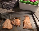 A picture of step 5 of Light Chilli Salmon With Baby Potatoes.