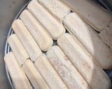 Gesztenyés tejszínes sütemény (sütés nélkül) recept fázis 3 fotója