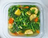 Foto langkah ke 4 dari resep Sayur Bening Bayam Simpel.