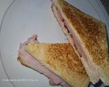 A picture of step 6 of Bikini Sandwich with Manchego Cheese, Breakfast.