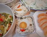 Foto langkah ke 8 dari resep Pepes Tahu Telur Asin.